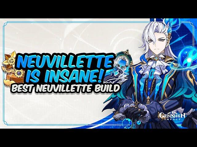 COMPLETE NEUVILLETTE GUIDE! Best Neuvillette Build - Artifacts, Weapons & Showcase | Genshin Impact