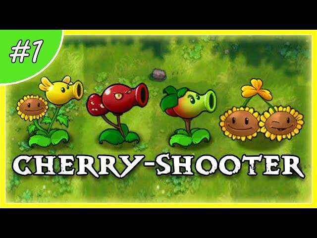 PVZ-Fusion #1「Sunshooter and Cherry shooter! / one + one ＞ two! 」