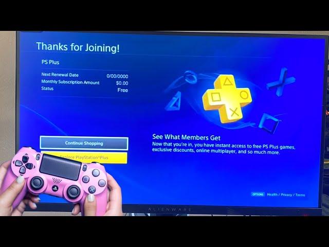 How to get free PS Plus on PS4 *Unpatched*