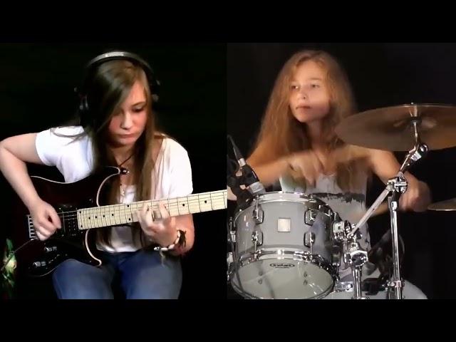 Tina S + Sina   Master of Puppets Metallica cover