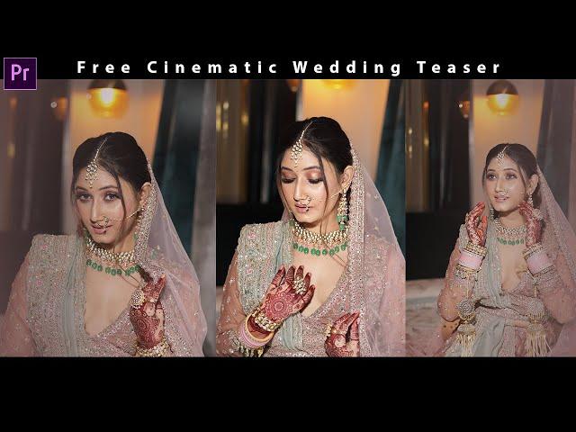 Free Wedding Teaser Download Premiere Pro | Cinematic Wedding Teaser Project