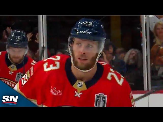 Panthers Strike First As Carter Verhaeghe Opens Stanley Cup Final Scoring