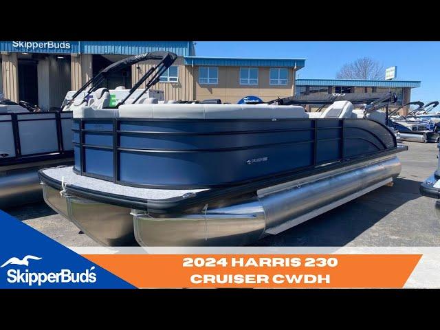 2024 Harris 230 Cruiser CWDH Tri-Toon Boat Tour SkipperBud's