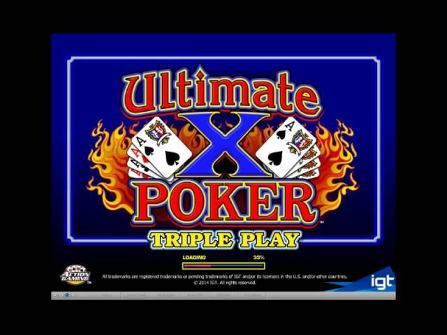 PartyCasino Demo - Ultimate X Triple Play Draw Poker | ClubMikeV