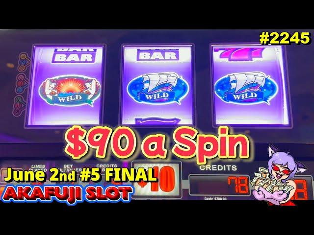 $90 a Spin - 10x Jackpot Wild Seas Slot Machine Jackpot ay Yaamava Casino