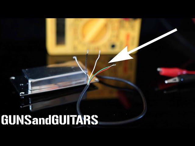 How to figure out the wire color codes for humbucker pickups