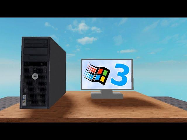 Windows 95 in Roblox 3: The Tutorial