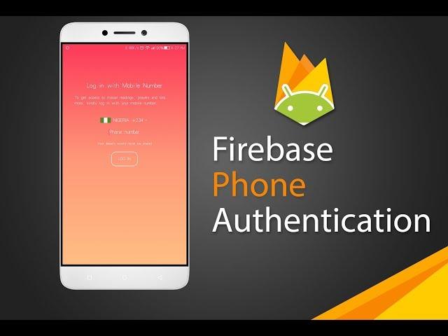 Firebase Authentication with phone number