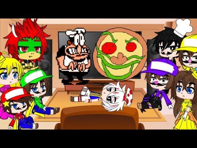 Super Mario Characters Reacts To Peppino Vs Pizzaface || Pizza Tower || {Sea Gacha}