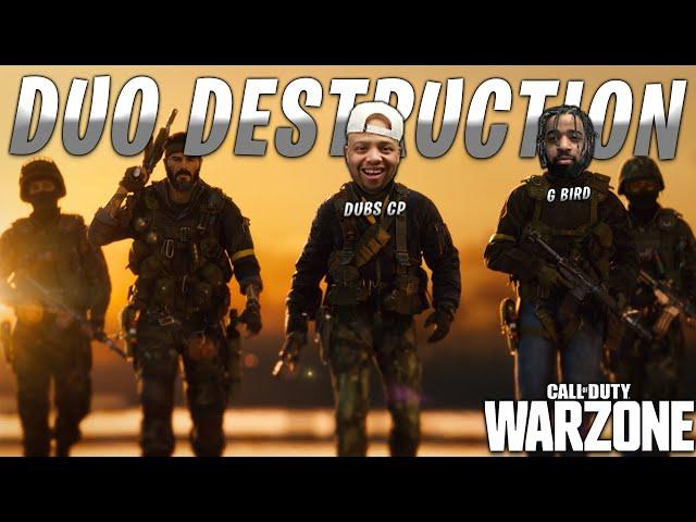 BLACK OPS COLD WAR WARZONE | GBIRD & DUBS CP TAKE ON DUOS and RUN INTO HACKERS!