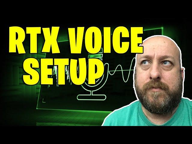 How to Setup NVIDIA RTX Voice | RTX Voice Setup Guide Discord & OBS