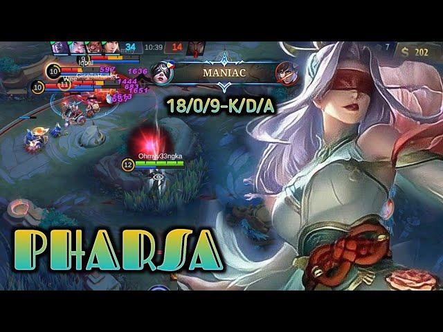 Watch how insane this Pharsa Build - Maniac gameplay