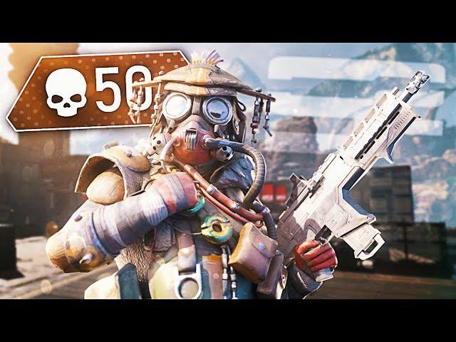 50 KILLS NEW WORLD RECORD (Apex Legends Squad Kill Record)