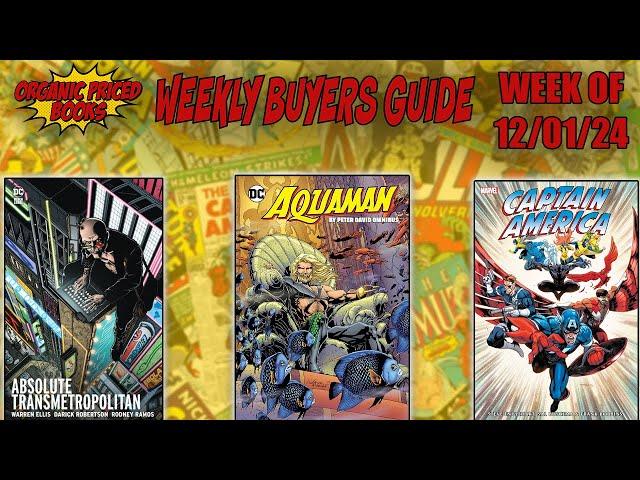 Organic Price Books Weekly Buyers Guide: 12/01/24 Upcoming Collected Edition Comic Book Releases!