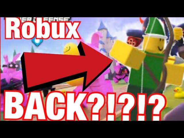 Tower Defense Simulator//Holiday Archer Giveaway//Holiday RETURNED! (robux)