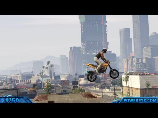 Grand Theft Auto V (GTA V) - All Monster Stunt Jump Locations (Show Off Trophy / Achievement Guide)