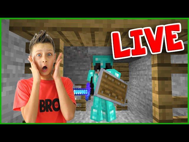 Going to the Nether in Hardcore Minecraft and NOT DYING!!! Live Stream