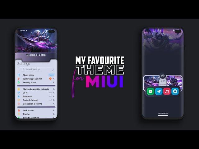 No 1 MIUI 12 theme | Top MIUI 12 themes | Best MIUI 12 theme