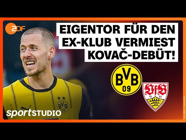 Borussia Dortmund – VfB Stuttgart | Bundesliga, 21. Spieltag 2024/25 | sportstudio