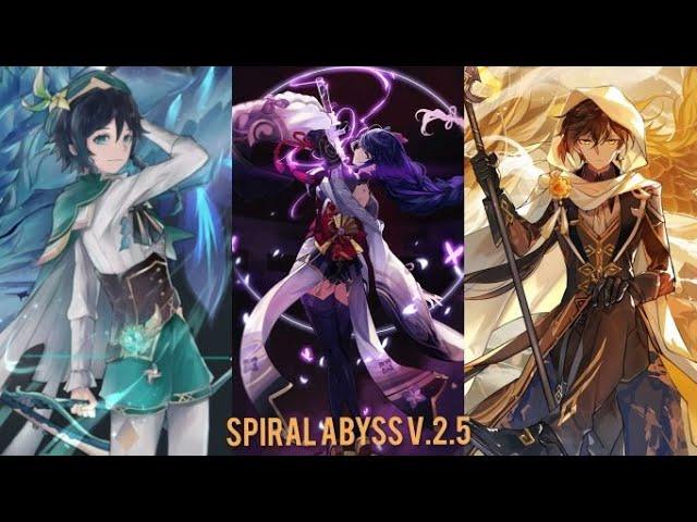 Three Archons conquered Spiral Abyss Floor 12. | Genshin Impact Gameplay |