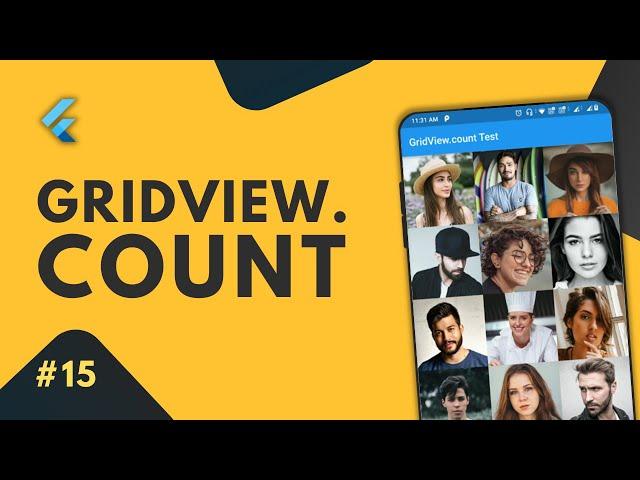 Flutter GridView.count Tutorial: The ULTIMATE Guide