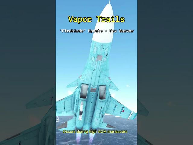 Vapor Trail Effects - War Thunder Dev Server