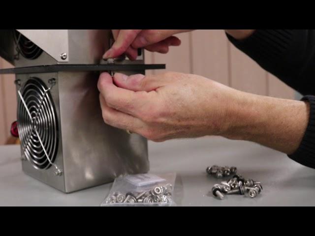 ACT Heat Sink Cooler Installation - Sealed Enclosure Cooling for Power Electronics Cabinets