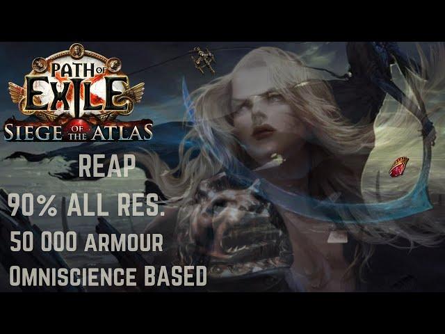 Path Of Exile 3.17 - Omniscience Reap Build - Scion Ascendant - PoE 3.17