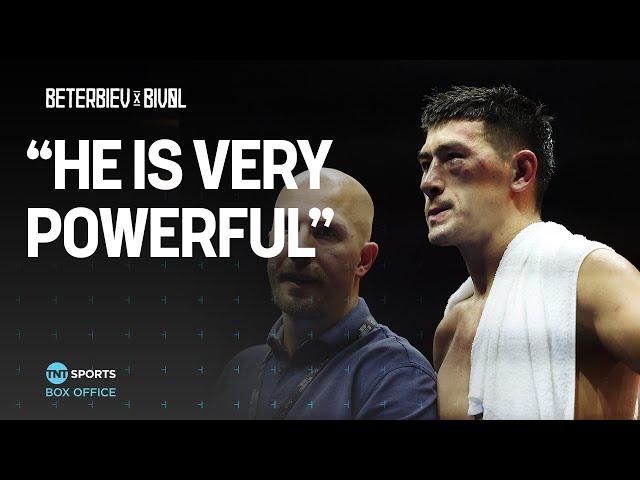 Dmitry Bivol reacts to his disappointing majority decision loss to Artur Beterbiev  