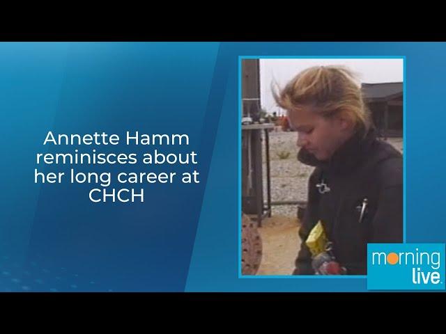 Annette Hamm reminisces about her long career at CHCH