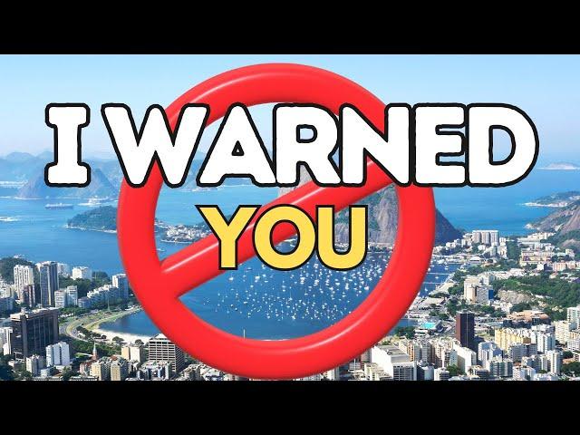 Why You Should NEVER, EVER, Retire in Rio de Janeiro, Brazil (Watch this before moving to Brazil)