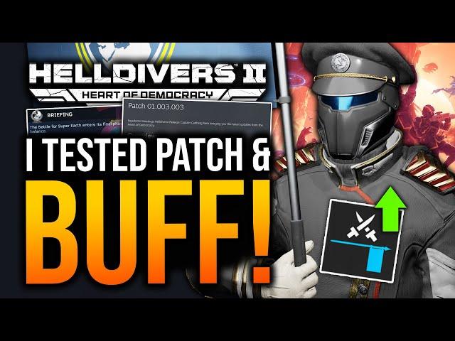 Helldivers 2 - New Patch & Buff Tested! Major Order News!