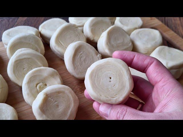 REAL Puff Dough for Samsa/Uzbek real dough/ Loose and layered