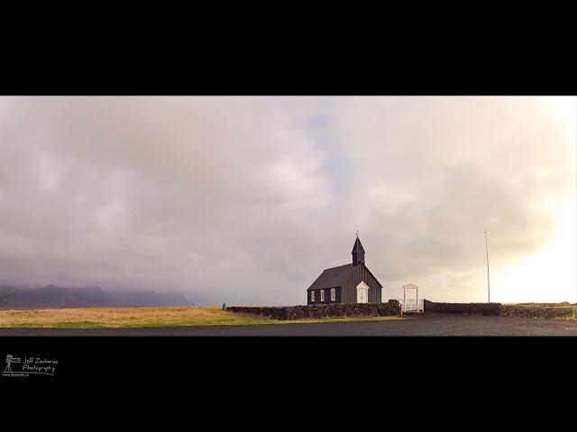 Búðakirkja (Black Church) Iceland Timelapse