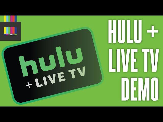 Hulu + Live TV: Walkthrough Demo and Main Features