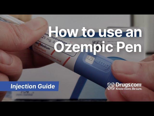 How to use an Ozempic (semaglutide) Pen