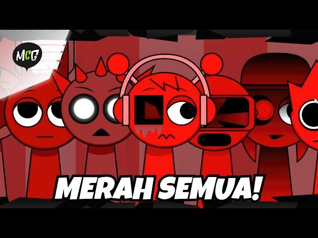 Karakter Sprunki Jadi Merah Semua!