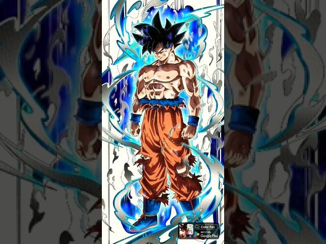 Goku drawing is ultra instinct #beatmusic