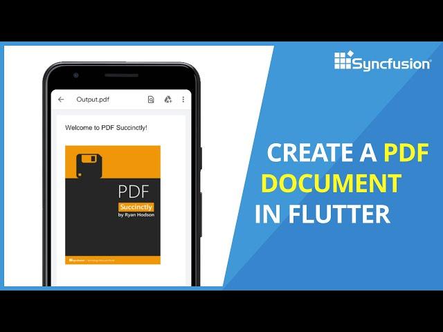 Create a PDF Document in Flutter