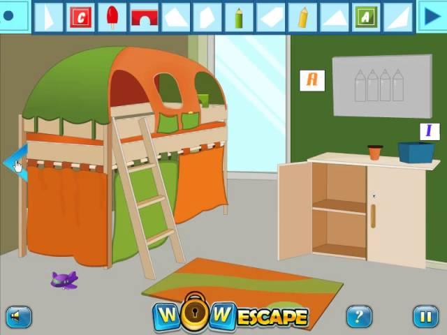 Wow Modern Kids Room Escape video walkthrough