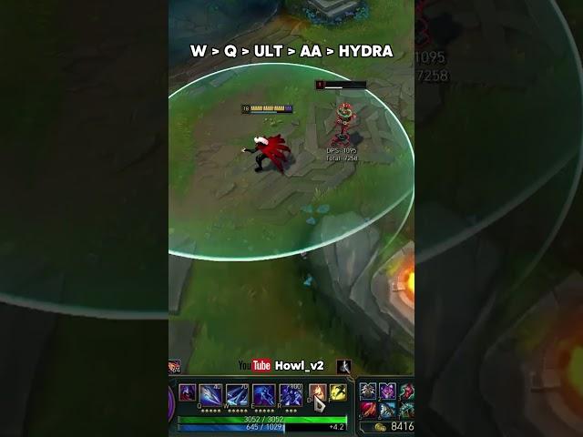 TALON - HOW TO COMBO WITH HYDRA #leagueoflegends #talon