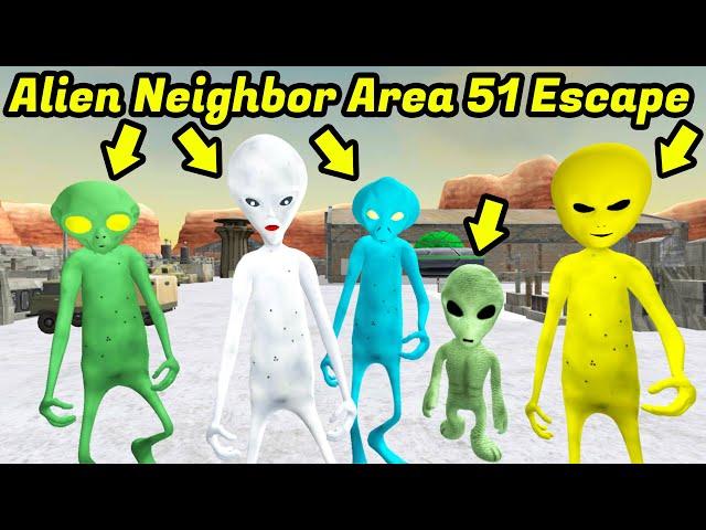 Alien Neighbor Area 51 Escape Full Gameplay Level 1 To Level 15