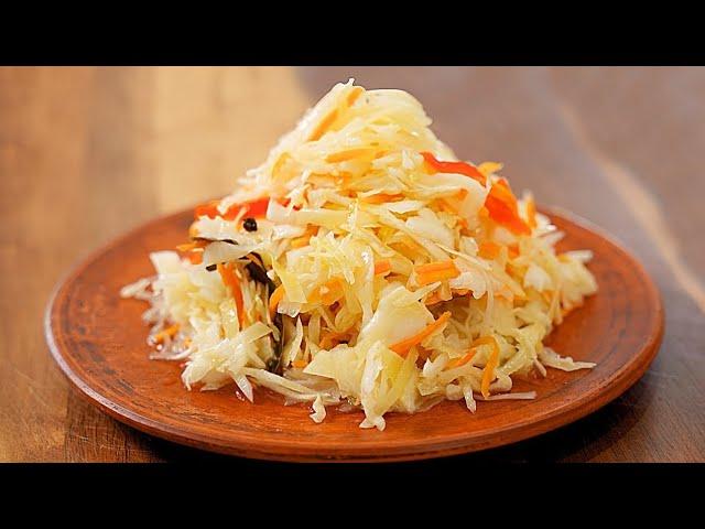 This is how I will cook CABBAGE all fall and winter! Quick pickled cabbage