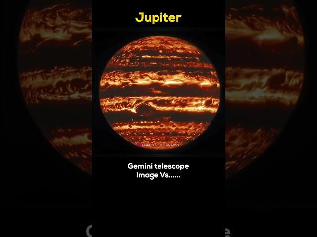 Hubble Vs Gemini vs James Webb (Jupiter Picture)