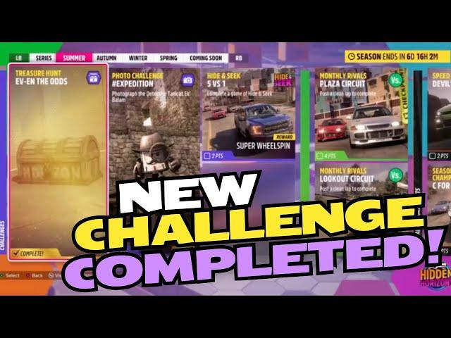 Forza Horizon 5 Weekly Treasure Hunt Challenge: Ev-en the Odds Complete Guide