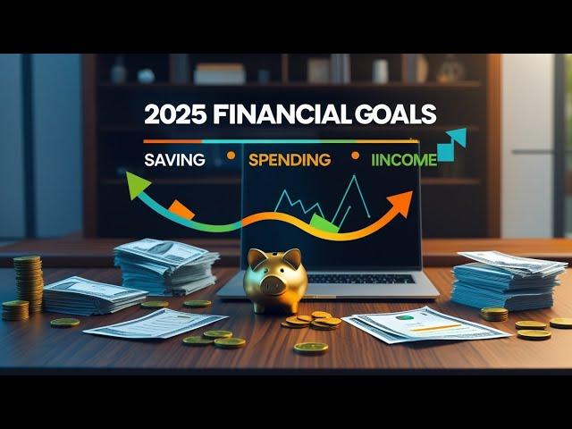 2025 Financial Goals - Saving, Spending, Income