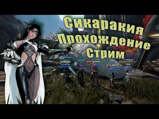 Прохождение  Сикаракия - "Стрим" Групповой данж в Black Desert 2021 или БДО