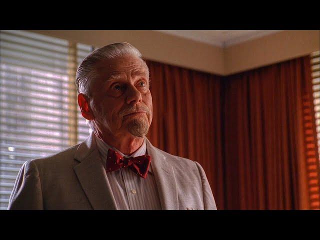 Mad Men | Bert Cooper threatens Don into signing his contract