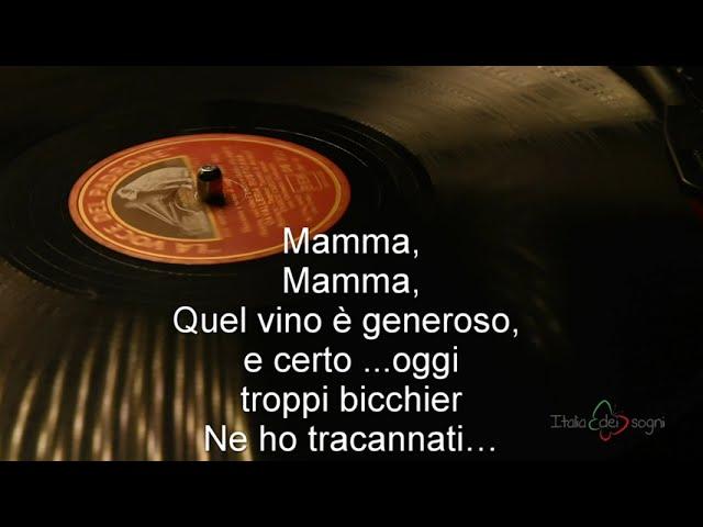 Mamma quel vino è generoso (Mascagni - Targioni Tozzetti & Menasci ).mp4