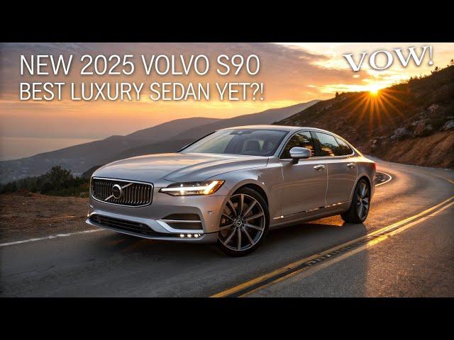 2025 Volvo S90 – The LUXURY Sedan That Will BLOW Your Mind